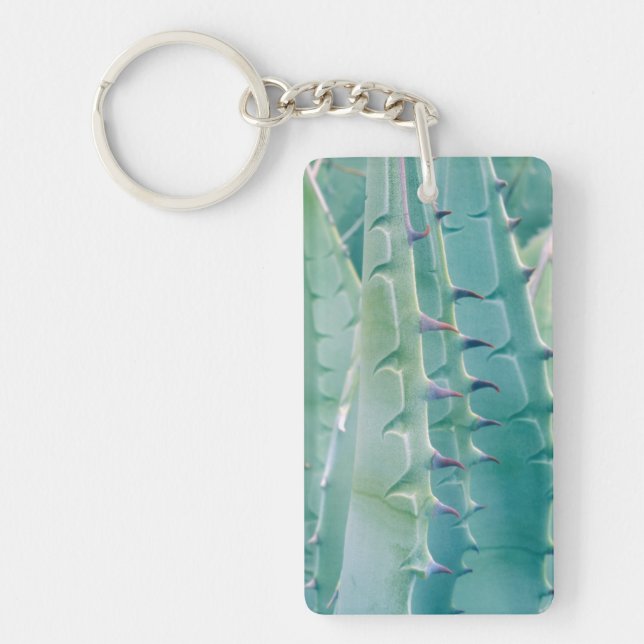Porte-clefs Motifs d'une plante d'Agave (Devant)