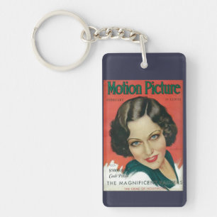 Porte-clefs Motion Picture Février 1931 Gloria Swanson couvert
