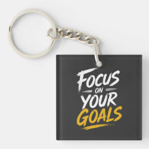 Porte-clefs Motivation : Se Concentrer Sur Vos Objectifs