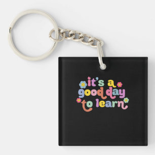 Porte-clefs Motivationnel C'Est Un Bon Jour Pour Apprendre Ens