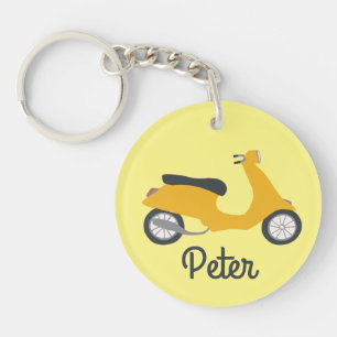 Porte-clefs Moto cyclable Scooter CUSTOM