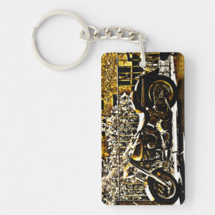 Porte-clefs Moto dans l'ancienne Valbonne France