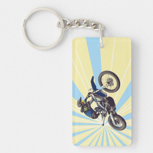 Porte-clefs Motocross (Devant)
