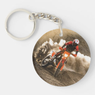 Porte-clefs Motocross Rider