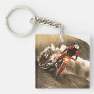 Porte-clefs Motocross Rider