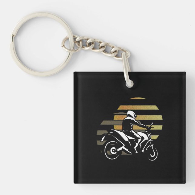 Porte-clefs Motorcycliste (Devant)
