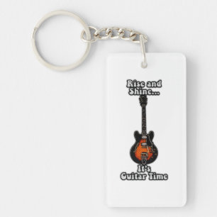 Porte-clefs mots de guitare positifs pour les joueurs de guita