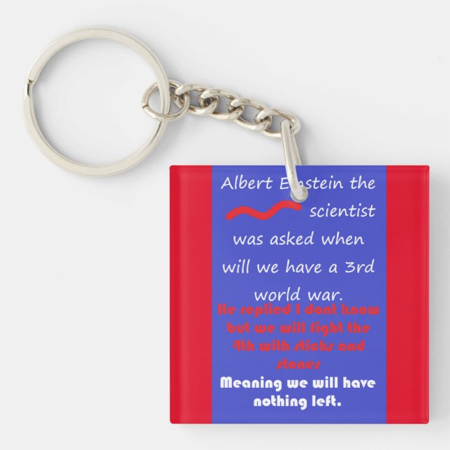 PORTE-CLEFS MOTS ÉDUCATION MATHÉMATIQUES IDÉES SCIENTIFIQUES (Devant)
