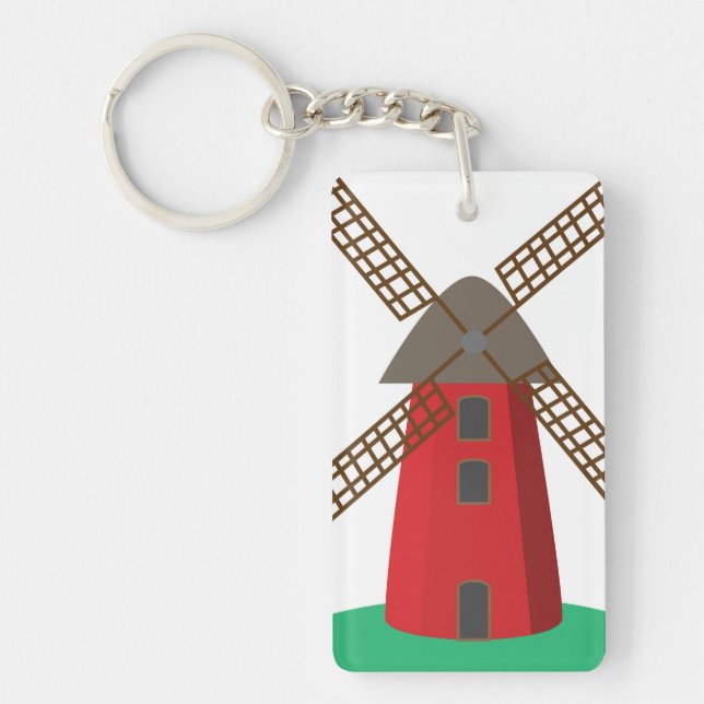 Porte-clefs Moulin à vent (Devant)