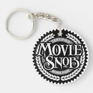 Porte-clefs Movie Snob - amusant amoureux du cinéma