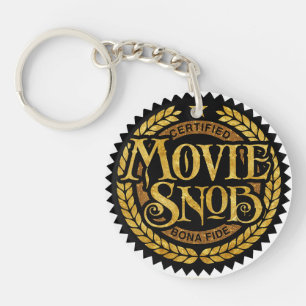 Porte-clefs Movie Snob - amusant amoureux du cinéma