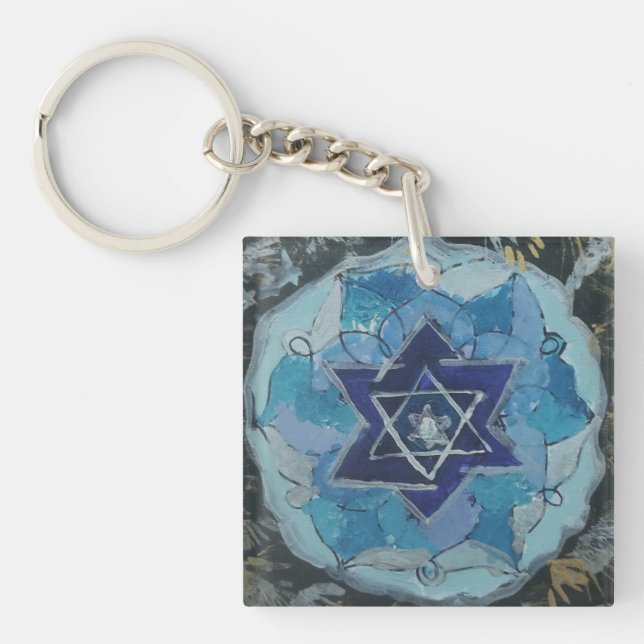 Porte-clefs Multiverse Magen David (Devant)