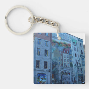 Porte-clefs Mural à Old Québec, Québec, Canada