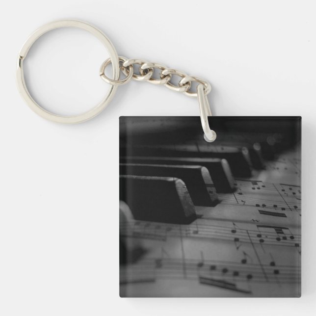 Porte-clefs  Music Piano Keys (Devant)