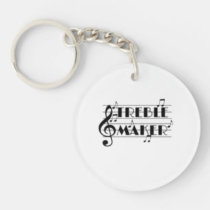 Porte-clefs Musicien Funky Tréble Maker Music Clef