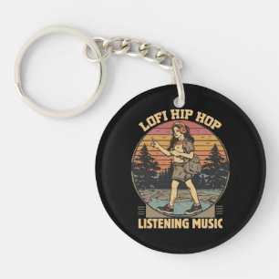 Porte-clefs Musique hip hop lofi chillhop
