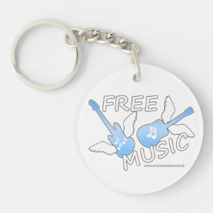 Porte-clefs Musique libre