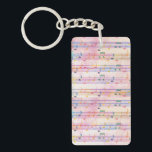 Porte-clefs Musique multicolore colorée Note musicienne<br><div class="desc">Ce design de notes de musique coloré est un must pour tout musicien, professeur de musique, étudiant en musique ou amoureux de la musique. Un beau design coloré pour montrer votre amour et votre passion pour la musique. Pour plus de décoration et cadeaux musicaux, rendez-vous dans le reste de cette...</div>