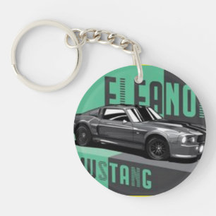 Porte-clefs Mustang, car,Porte-clés en acrylique