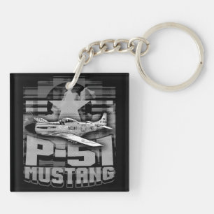 Porte-clefs Mustang P-51
