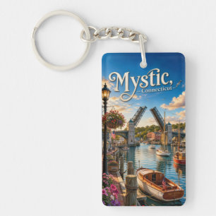 Porte-clefs Mystic, Pont-levis du port du Connecticut au couch