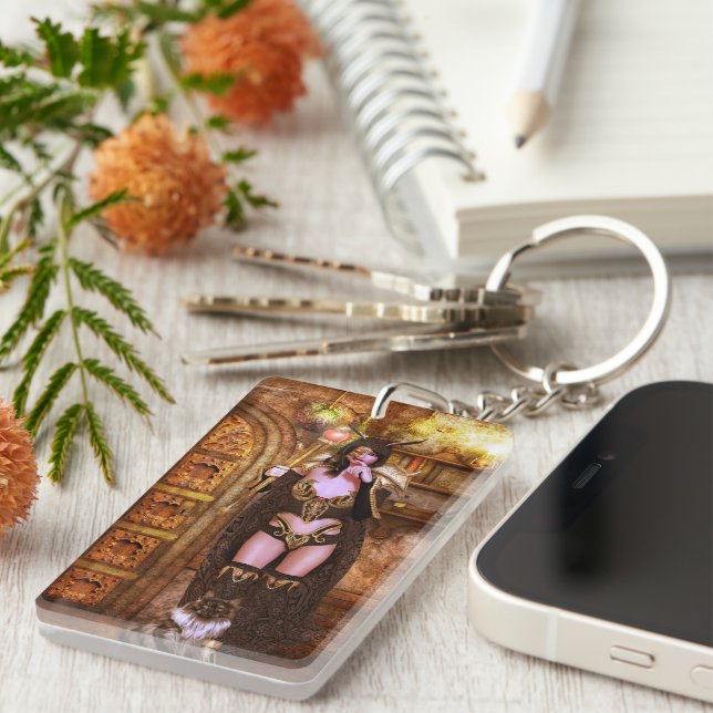 Porte-clefs Mystique des ombres de velours (Devant droit)