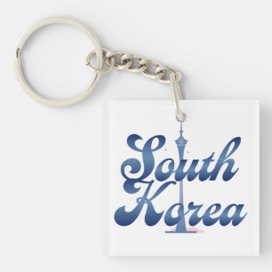 Porte-clefs N Tour de Séoul Corée du Sud