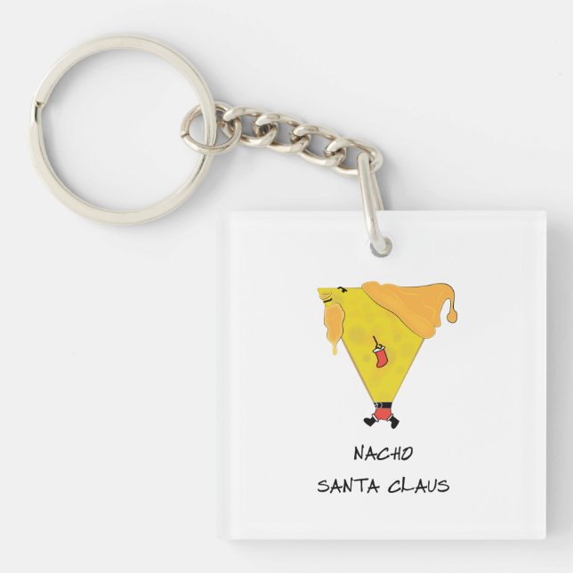 Porte-clefs Nacho Santa Claus (Devant)