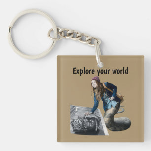 Porte-clefs Naga Explorer World Travel Imaginaire Porte - clé