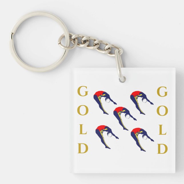 PORTE-CLEFS NAGEUR (Devant)