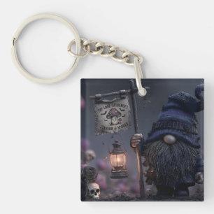 Porte-clefs Nain de Dark Fantasy à la Taverne du Gone-Gatherer