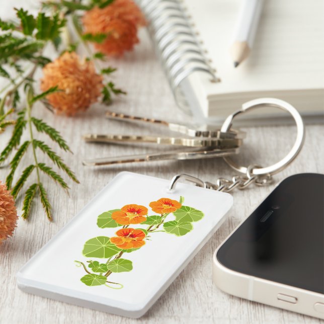 Porte-clefs Nasturtium (Devant droit)