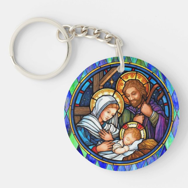 Porte-clefs Nativité (Devant)