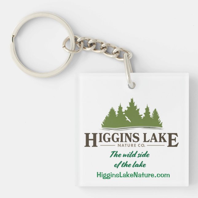 Porte-clefs Nature du lac Higgins (Devant)