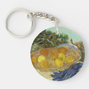 Porte-clefs Nature morte de Van Gogh Oranges Citrons Gants ble