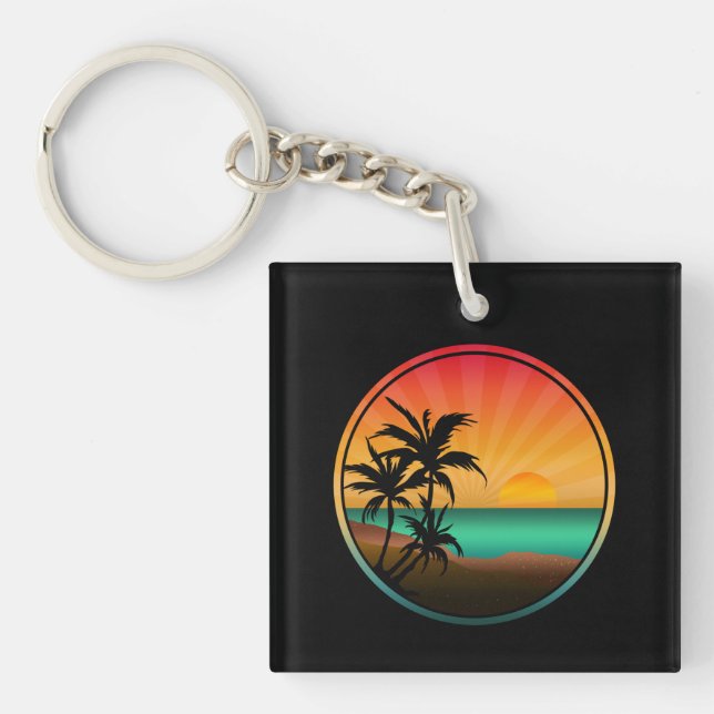 PORTE-CLEFS NATURE PLAGE ÉTÉ (Devant)
