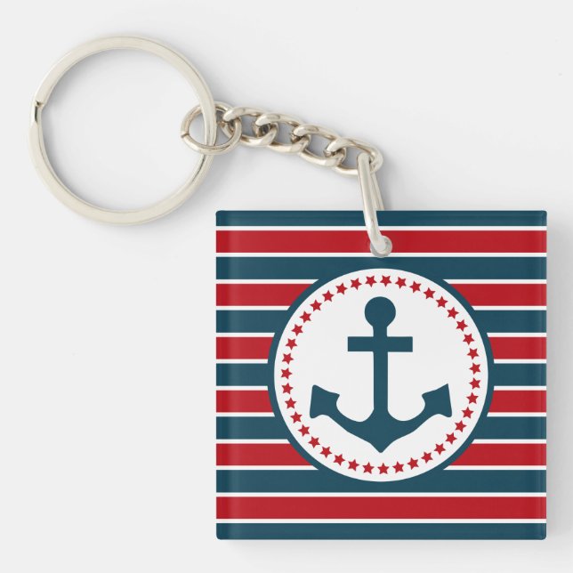 Porte-clefs Nautical design (Devant)