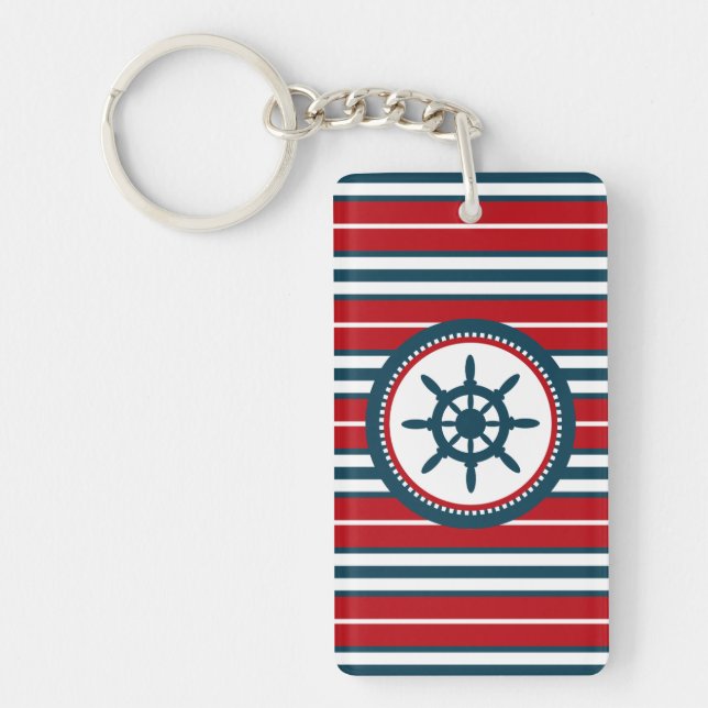 Porte-clefs Nautical design (Devant)