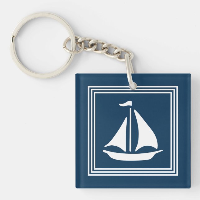 Porte-clefs Nautical design (Devant)