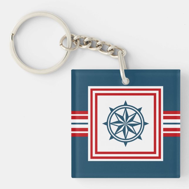Porte-clefs Nautical themed design (Devant)
