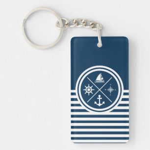 Porte-clefs Nautical themed design