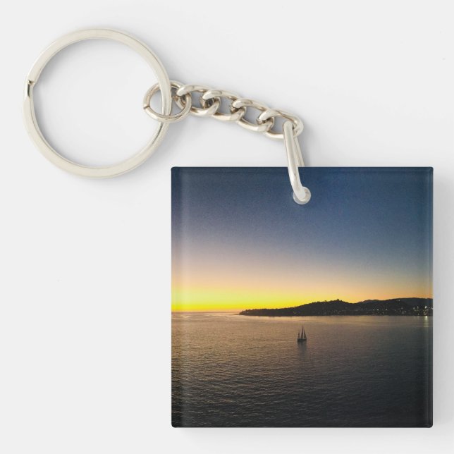 Porte-clefs Navigation vers l'horizon Photographie couleur (Devant)