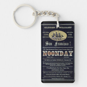 Porte-clefs Navire à voiles Noonday Clipper 1900