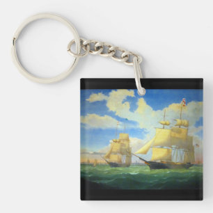 Porte-clefs Navires clipper Fitz Henry Lane 1853