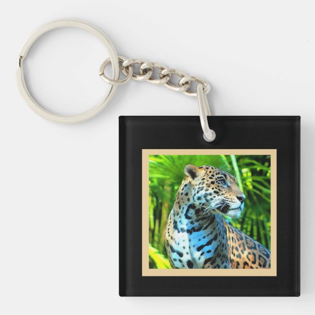 Porte-clefs Nayla le Jaguar (Devant)