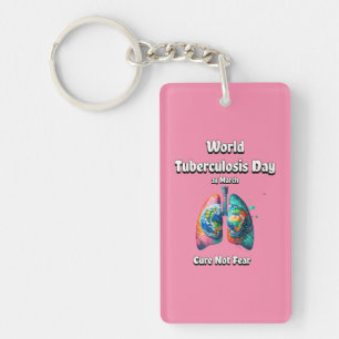 Porte-clefs Ne Craignez Pas. Journée mondiale de la tuberculos