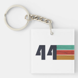 Porte-clefs né en 1944 80ème anniversaire vintage