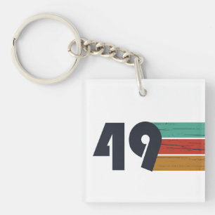 Porte-clefs né en 1949 anniversaire vintage