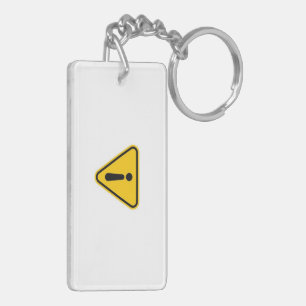 Porte-clefs Ne le touchez pas" Porte - clé - Avertissement en