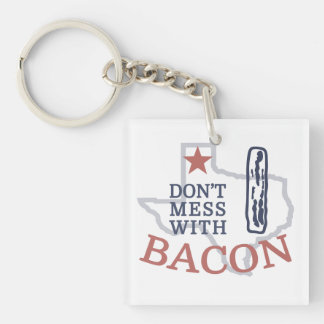 Porte-clefs Ne manquez pas Bacon